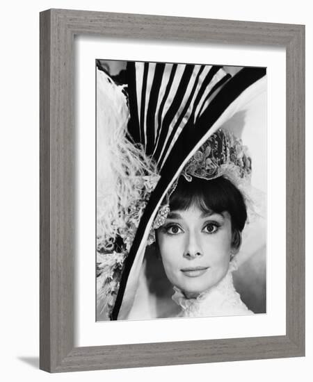 My Fair Lady, Audrey Hepburn, 1964-null-Framed Photo