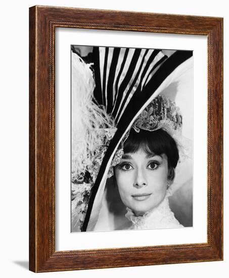 My Fair Lady, Audrey Hepburn, 1964-null-Framed Photo