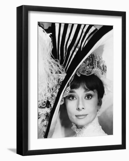 My Fair Lady, Audrey Hepburn, 1964-null-Framed Photo