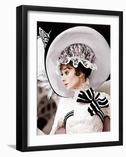 My Fair Lady, Audrey Hepburn, 1964-null-Framed Photo