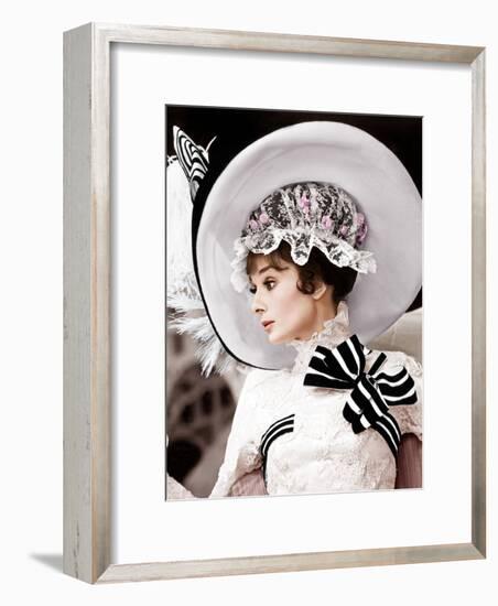 My Fair Lady, Audrey Hepburn, 1964-null-Framed Photo