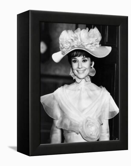 My Fair Lady, Audrey Hepburn, 1964-null-Framed Stretched Canvas