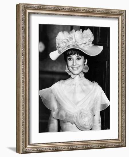 My Fair Lady, Audrey Hepburn, 1964-null-Framed Photo