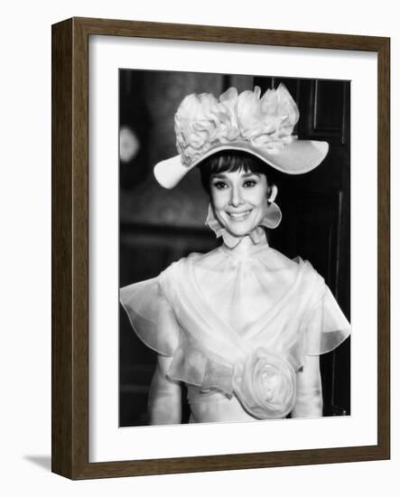 My Fair Lady, Audrey Hepburn, 1964-null-Framed Photo