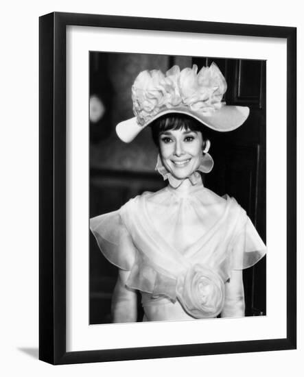 My Fair Lady, Audrey Hepburn, 1964--Framed Photo