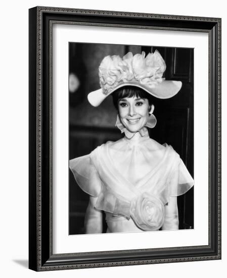 My Fair Lady, Audrey Hepburn, 1964-null-Framed Photo