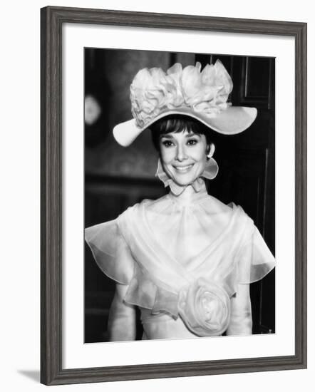 My Fair Lady, Audrey Hepburn, 1964-null-Framed Photo