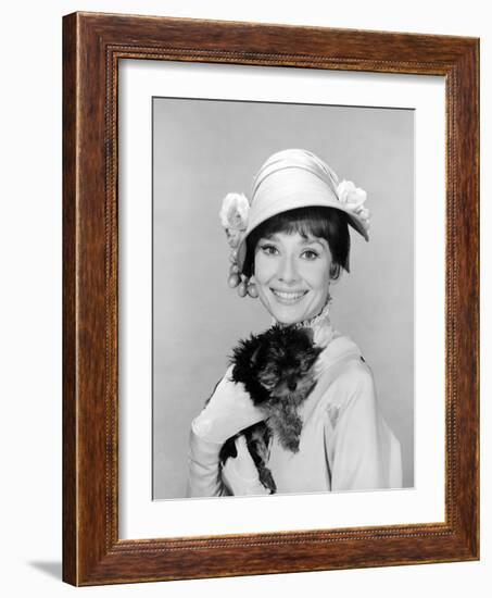My Fair Lady, Audrey Hepburn, 1964-null-Framed Photo