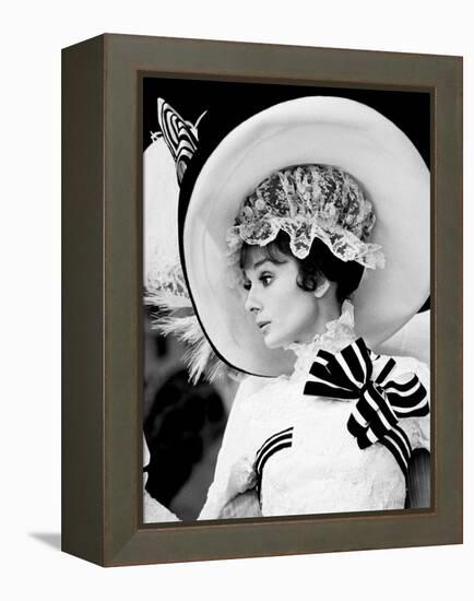 My Fair Lady, Audrey Hepburn 1964-null-Framed Stretched Canvas
