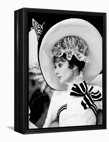 My Fair Lady, Audrey Hepburn 1964-null-Framed Stretched Canvas