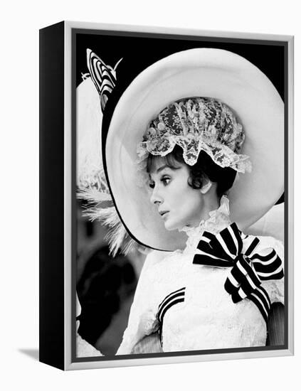 My Fair Lady, Audrey Hepburn 1964-null-Framed Stretched Canvas