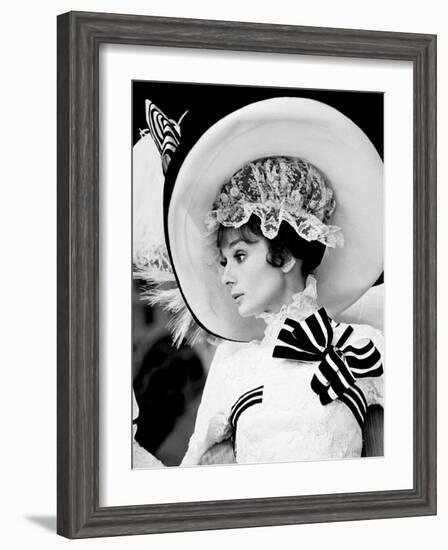 My Fair Lady, Audrey Hepburn 1964--Framed Photo