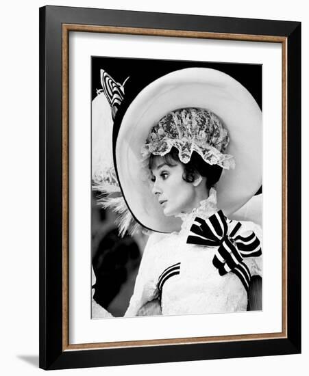 My Fair Lady, Audrey Hepburn 1964--Framed Photo