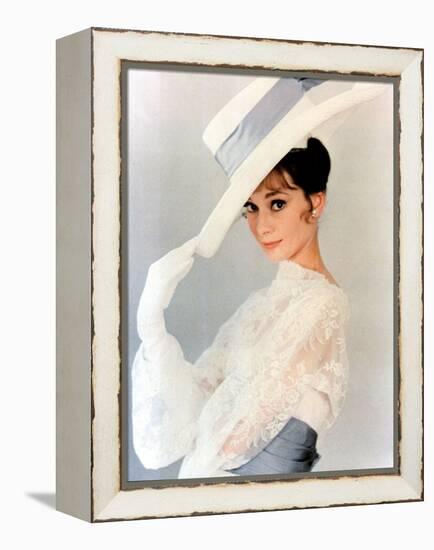 My Fair Lady, Audrey Hepburn 1964-null-Framed Stretched Canvas