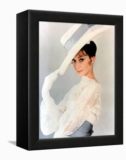 My Fair Lady, Audrey Hepburn 1964-null-Framed Stretched Canvas