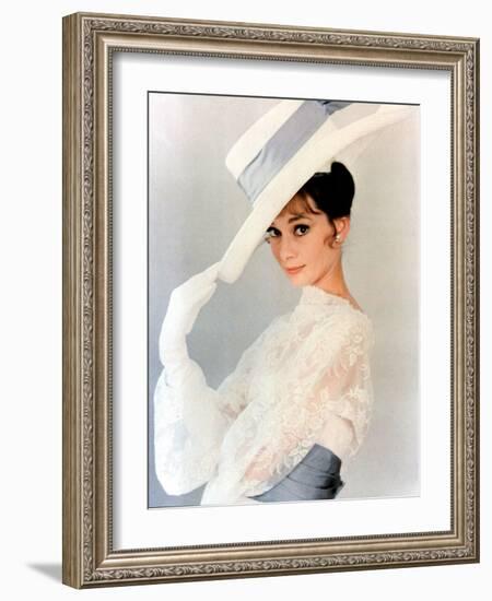 My Fair Lady, Audrey Hepburn 1964-null-Framed Photo