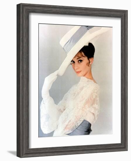 My Fair Lady, Audrey Hepburn 1964-null-Framed Photo