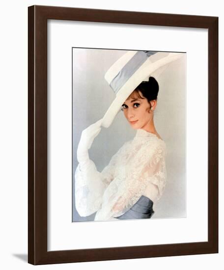 My Fair Lady, Audrey Hepburn 1964-null-Framed Photo