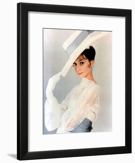 My Fair Lady, Audrey Hepburn 1964-null-Framed Photo