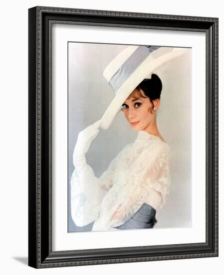 My Fair Lady, Audrey Hepburn 1964-null-Framed Photo