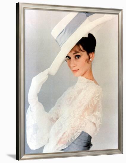 My Fair Lady, Audrey Hepburn 1964-null-Framed Photo