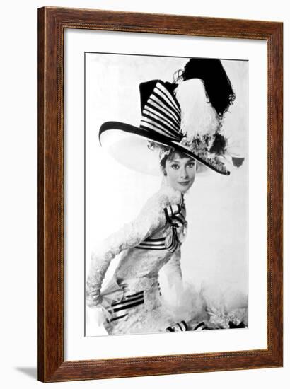 My Fair Lady, Audrey Hepburn, 1964-null-Framed Photo