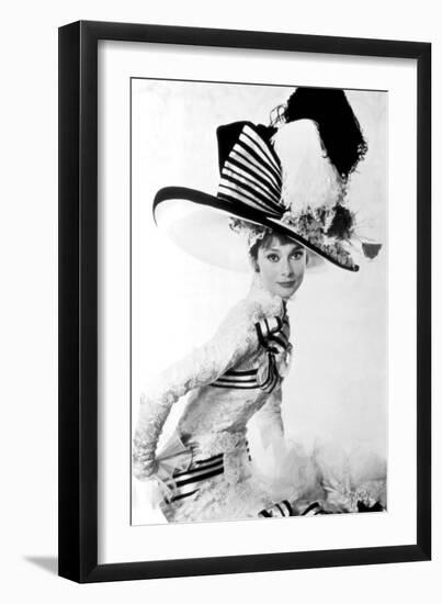 My Fair Lady, Audrey Hepburn, 1964--Framed Premium Photographic Print