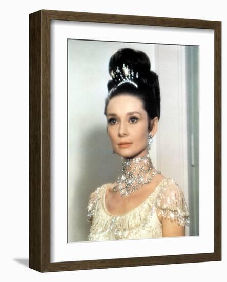 My Fair Lady, Audrey Hepburn, 1964-null-Framed Premium Photographic Print