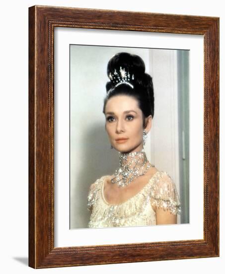 My Fair Lady, Audrey Hepburn, 1964-null-Framed Premium Photographic Print