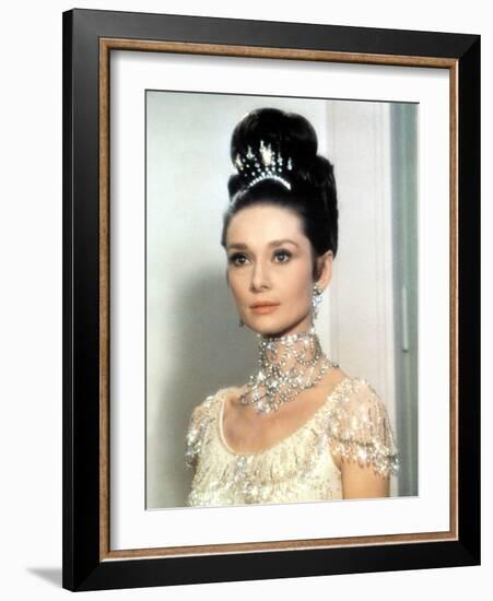 My Fair Lady, Audrey Hepburn, 1964-null-Framed Premium Photographic Print