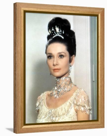 My Fair Lady, Audrey Hepburn, 1964-null-Framed Stretched Canvas