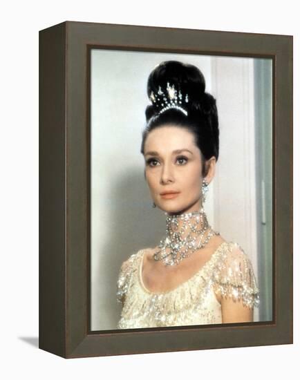 My Fair Lady, Audrey Hepburn, 1964-null-Framed Stretched Canvas