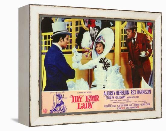 My Fair Lady, Italian Movie Poster, 1964-null-Framed Stretched Canvas