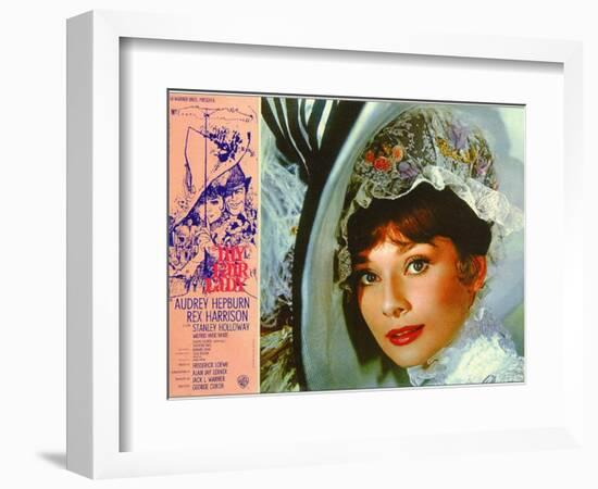 My Fair Lady, Italian Movie Poster, 1964-null-Framed Art Print