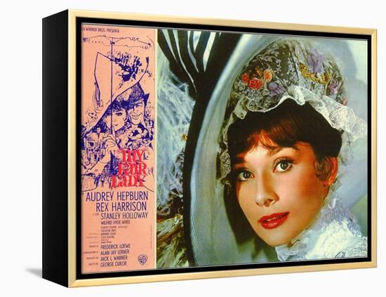 My Fair Lady, Italian Movie Poster, 1964-null-Framed Stretched Canvas