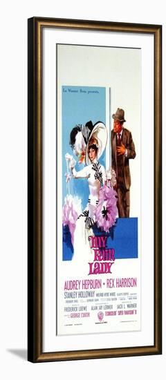 My Fair Lady, Italian Movie Poster, 1964-null-Framed Art Print