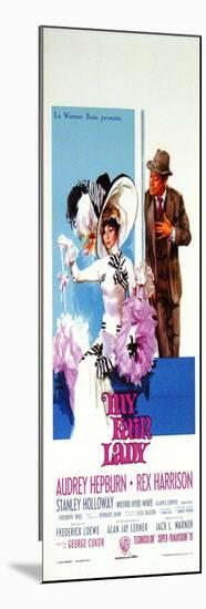 My Fair Lady, Italian Movie Poster, 1964-null-Mounted Art Print