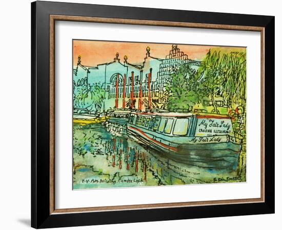 My Fair Lady' on the Regents Canal-Brenda Brin Booker-Framed Giclee Print