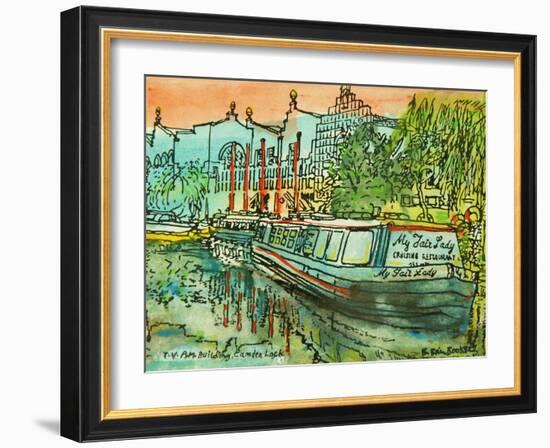 My Fair Lady' on the Regents Canal-Brenda Brin Booker-Framed Giclee Print