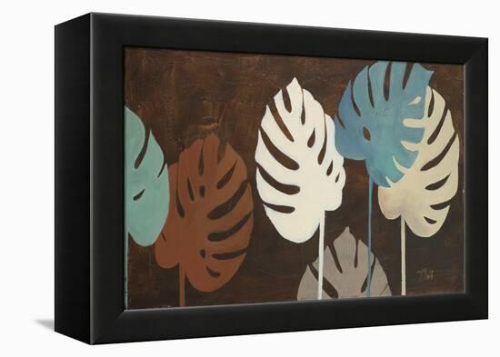 My Fashion Leaves I-Patricia Pinto-Framed Stretched Canvas