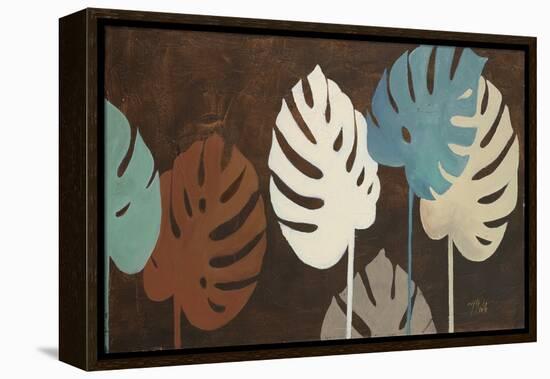 My Fashion Leaves I-Patricia Pinto-Framed Stretched Canvas