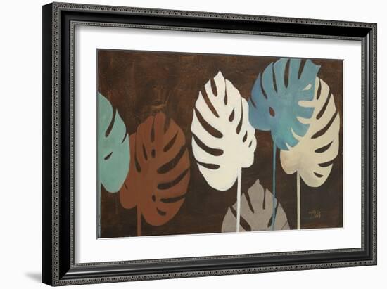 My Fashion Leaves I-Patricia Pinto-Framed Premium Giclee Print