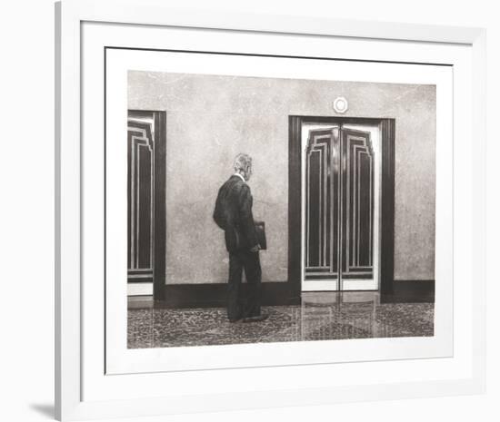 My Father in the Empire State Building-Max Ferguson-Framed Collectable Print