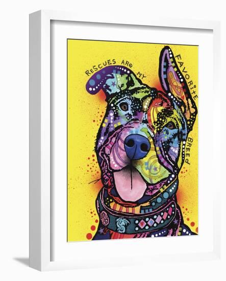 My Favorite Breed-Dean Russo-Framed Giclee Print