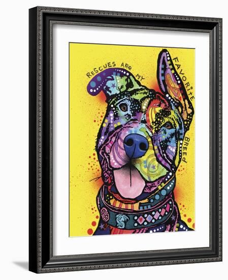 My Favorite Breed-Dean Russo-Framed Giclee Print