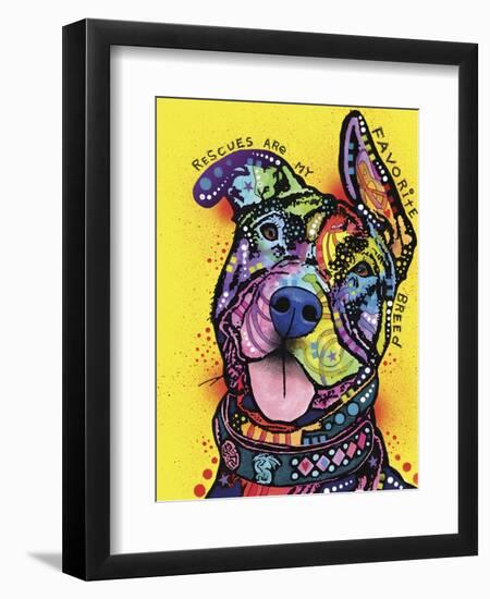 My Favorite Breed-Dean Russo-Framed Giclee Print