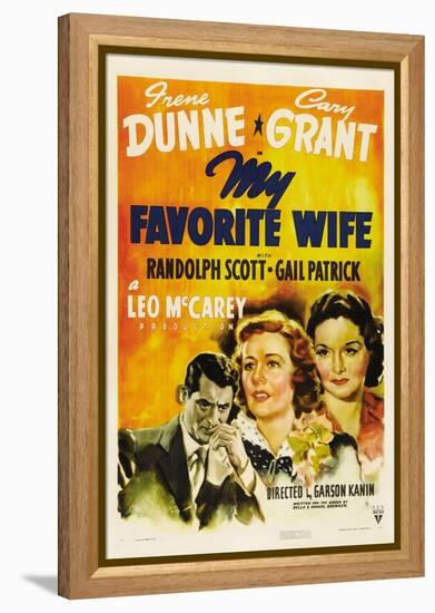 My Favorite Wife, 1940-null-Framed Premier Image Canvas