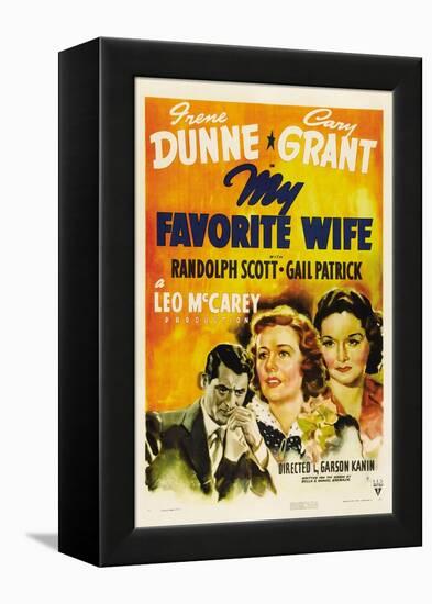 My Favorite Wife, 1940-null-Framed Premier Image Canvas