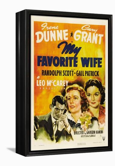 My Favorite Wife, 1940-null-Framed Premier Image Canvas