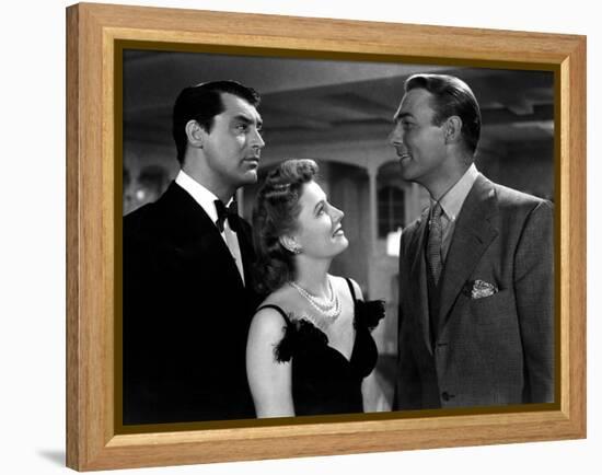 My Favorite Wife, Cary Grant, Irene Dunne, Randolph Scott, 1940-null-Framed Stretched Canvas